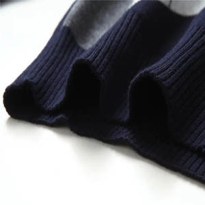 Suéter Premium para Mujer y Niña, Diseño Argyle a Cuadros, 100% Algodón Mohair, Estampado Azteca, Largo, para Otoño e Invierno, Disponible en Talla Grande - Product Image 4