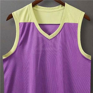 เครื่องแบบบาสเก็ตบอลระบายอากาศได้ดีชุดกีฬาบาสเก็ตบอลคุณภาพดี - Product Image 4