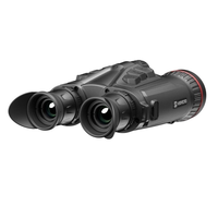 HIKMICRO HABROK Pro HX60LS Jumelles thermiques 2-en-1 avec système IR commutable 850nm 940nm, télémètre laser 1000m, étanche, grossissement 20x