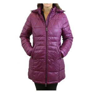 2025 Haute Qualité Personnalisé Hiver Contraste Couleur Double Curseur À Capuche Coupe-Vent Puffer Veste Pour Femme - Product Image 4