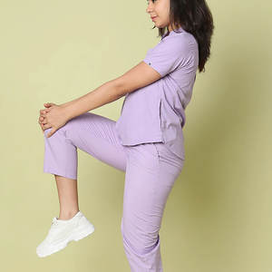 Ensemble de jogging en satin de haute qualité unisexe Slim Fit pour infirmière d'hôpital, uniformes pour hommes et femmes - Product Image 2