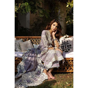 ผ้าชีฟอง Elaf Premium Luxury Lawn Edition' 25 ELM-1A RAHA TC-1481 สำหรับฤดูใบไม้ผลิ/ฤดูร้อน - Product Image 4