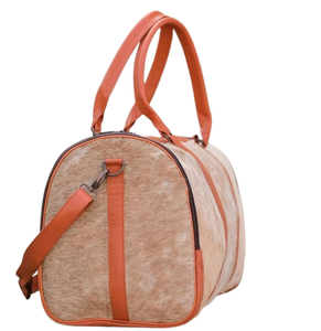 กระเป๋าทรงดัฟเฟิลหนังวัวแท้ - Product Image 4