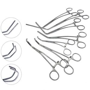 Pinzas vasculares de alta calidad DeBakey Punta de mandíbula atraumática Abrazadera de exclusión aórtica Pinzas cardiovasculares quirúrgicas de acero inoxidable - Product Image 1