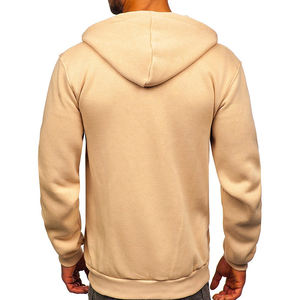 Sudaderas con Capucha y Cierre de Cremallera para Hombre de Alta Calidad para Invierno, Diseño Bordado, Tela de Felpa, Servicio OEM - Product Image 6