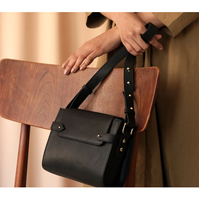 Sac à bandoulière de luxe pour femme en cuir véritable, style bohème, avec boutons, grande capacité, fermeture éclair, qualité supérieure, pour usage quotidien