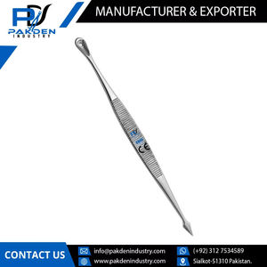 Extracteur de comédons Saalfeld en acier inoxydable de haute qualité 100%/extracteur de comédons Saalfeld avec logo personnalisé - Product Image 2