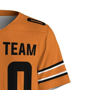 Maillot de football américain de haute qualité en gros, maille respirante, imprimé par sublimation, nom de l'équipe, numéro, maillot personnalisé américain - Product Image 4