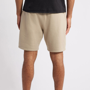 กางเกงขาสั้นผ้าฟลีซสำหรับผู้ชายผ้าคอตตอนรุ่นพรีเมี่ยมสำหรับ100% 350 GSM พิมพ์ลายสกรีนได้ตามต้องการ - Product Image 6