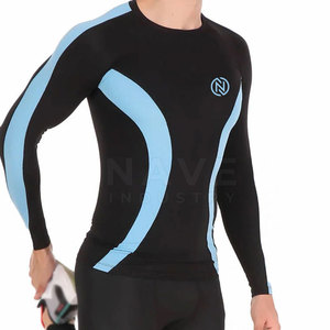 Pakistan Manufacturer Latest Design <b>Compression</b> <b>Shirts</b> Spandex Polyester Men <b>Compression</b> <b>Shirts</b> - Product Image 5