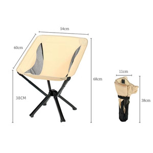 Chaise de plage pliante Oxford en <span class=keywords><strong>aluminium</strong></span> léger personnalisé chaise de <span class=keywords><strong>camping</strong></span> à ouverture rapide - Product Image 6