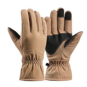 Softshell Fleece Thermique Imperméable Camouflage Gants Hommes Chaud Doigt Complet Camouflage Pêche Ski Gants - Product Image 2