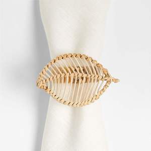 ห่วงผ้าเช็ดปากหวายตกแต่งอย่างหรูหราสำหรับร้านอาหารโรงแรมและการตั้งค่าโต๊ะรับประทานอาหารแบบหรู - Product Image 5