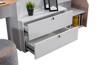 Haute qualité Burgaz enfants lit blanc 18mm aggloméré bord bande démonté expédition rapide pour l'application de chambre