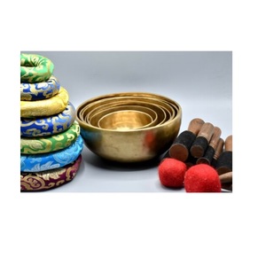 Cuenco de canto tibetano de latón macizo, forma personalizada y tamaño, para meditación, el mejor sonido, cantar, cuencos, precio al por mayor - Product Image 6