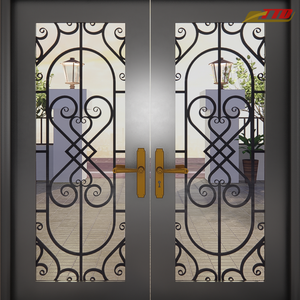 Elegantes puertas de hierro forjado para villas y casas con diseños personalizados, entradas seguras y decorativas de Vietnam hechas en Vietnam - Product Image 2