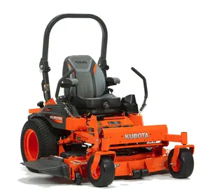 Kubota traktor taman Zero Turn, mesin pemotong rumput bensin mesin 62 "berkendara komersial 25HP pemotong rumput