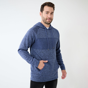 Sudadera con capucha de lana sólida larga informal para hombre de Pakistán Ropa de invierno Logotipo frontal Cuello con capucha Ropa formal - Product Image 5