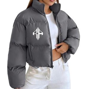 ATLANTIC nouvelle vente femmes veste d'hiver 100% Premium haute qualité respirant imprimé doudoune Logo personnalisé - Product Image 3