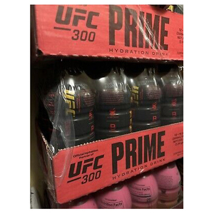 NEW <b>PRIME</b> HYDRATION DRINK UFC 300 1 FULL 16.9 FL OZ <b>BOTTLE</b> (500 mL) - Product Image 4