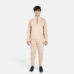 Chándal Premium con Media Cremallera para Hombre y Mujer, Ligero, Transpirable, Personalizado OEM, para Deportes, Gimnasio, Correr y Uso Casual - Product Image 1