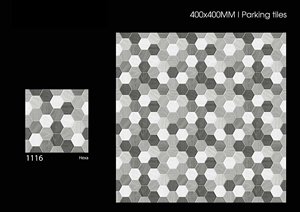 Carreaux de porcelaine antidérapants 40x40 de haute qualité pour une utilisation en extérieur Revêtement de sol d'accent parfait pour parking Verandah Mall Drive-Thru Tiles - Product Image 6