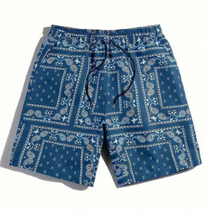 Mode Paisley 3D impression plage court unisexe en plein air rue populaire cordon conseil Shorts été tendance nouveauté maillot de bain 2025 - Product Image 2