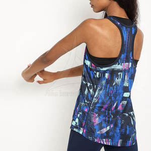 Camisetas sin Mangas para Mujer, Sublimadas, de Alta Calidad, con Logotipo Frontal, 100% Algodón, Transpirables, de Secado Rápido, Ecológicas, Servicio OEM - Product Image 6