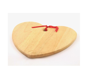 Premium Wooden Chopping Board for Home Kitchen Accessories <b>Heart</b> <b>Shaped</b> Sustainable Kitchen Used - Product Image 3