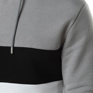 Sweats à capuche et sweatshirts à capuche pour hommes de grande taille sweatshirts à capuche unis, logo personnalisé, marque privée brodée OEM, ensemble unisexe - Product Image 5