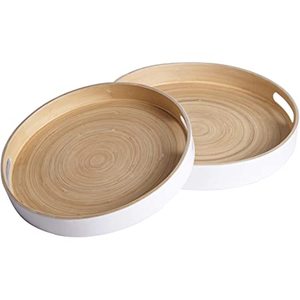 Bol en bambou enroulé artisanal/bol à fruits décoratif pour ustensiles de cuisine/saladier - Product Image 5