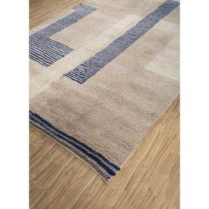 Tapis en laine noués à la main Zuri Gold Pae-4507, design géométrique classique pour salon, tapis faits main de haute qualité de Jaipur, États-Unis - Product Image 2