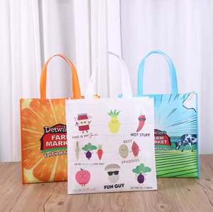 Sac de transport de tissu tissé écologique réutilisable à bas quantité minimale de commande du Vietnam sac de magasin tissé en PP recyclé - Product Image 1