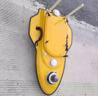 Véhicules de surface sans pilote en fibre de verre 104*68*28cm pour bateau RC DIY, bateau de relevé marin pour la détection sous-marine et la cartographie des fonds marins