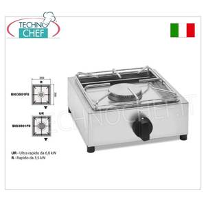 Estufa de gas profesional de sobremesa, 1 quemador - Product Image 2