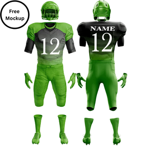 Uniforme personnalisé de football américain Ensemble maillot et pantalon respirants Uniforme de football sublimé pour équipes et entraînement - Product Image 3