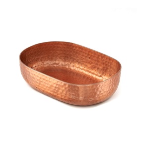 Vente d'usine industrielle, bol martelé en cuivre, fabricant, cuivre fait à la main à prix réduit - Product Image 1