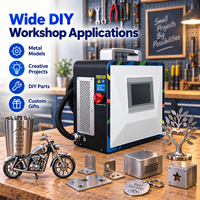 Soudeuse laser portable QCW, machine de soudage laser à fibre portative pour projets de fabrication métallique sur mesure en atelier DIY
