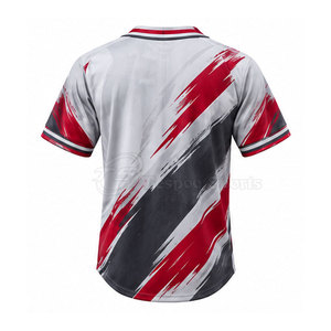 Maillot de baseball tendance, personnalisable en usine, respirant, uniforme d'équipe, vente en gros, maillot de baseball à vendre - Product Image 6