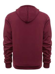 Bloc couleur hommes quart fermeture éclair à capuche respirant et confortable hommes quart fermeture éclair sweats à capuche avec manches longues hommes sweats à capuche - Product Image 3