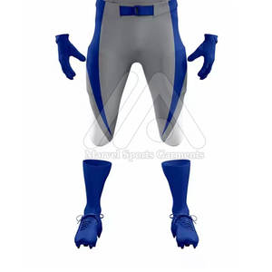 Kit de football personnalisé de qualité supérieure, nouveau design, 100% polyester respirant, séchage rapide, manches courtes pour hommes adultes, football américain, tout - Product Image 5