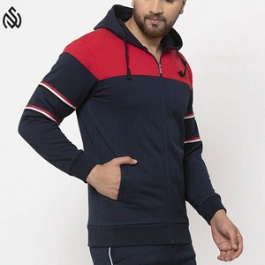 Recién llegado, chándal para hombre para invierno, ligero a la moda, 100% algodón, patrón sólido, etiqueta privada personalizada, MOQ bajo - Product Image 4