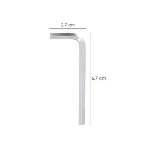 Chiave Allen Standard in Acciaio Cromo Vanadio Professionale 4,0 mm. - Product Image 2