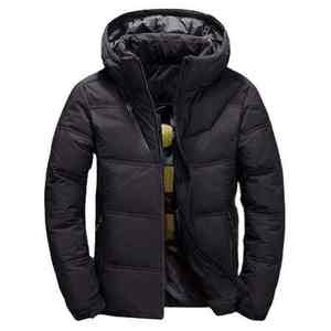 High Quality Lightweight <b>Men's</b> Puffer <b>Jacket</b> Hooded Collar Washable Fabric Factory Direct Low MOQ Trendy Wear at Wholesale Price - Product Image 4