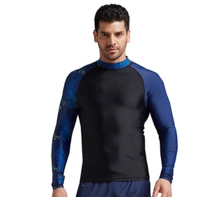 Livraison rapide Sportswear Rash Guard pour adultes Sublimation personnalisée imprimé à manches longues extensibles Rash Guards en meilleure vente - Product Image 2