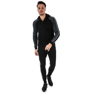 2025 OEM ropa de calle informal para hombres personalizable logotipo pesado impreso XL de talla grande chándal de invierno conjunto de ropa deportiva transpirable - Product Image 5