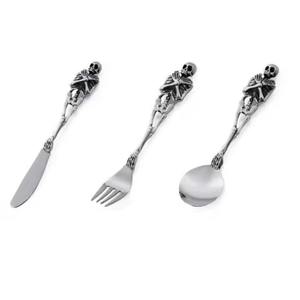 Classic Polished Metal Cutlery Set Durable Stainless Steel Tableware <b>Flatware</b> for Home and Party Use - Product Image 4