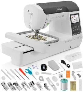 DOORSTEP DELIVERY SE2000 Combo Sewing and Embroidery Machine complete set