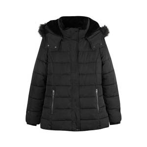 El mejor diseño, llegada, transpirable, nuevo estilo, chaqueta Parka forrada de tela para mujer, chaqueta Parka cómoda con Color personalizado - Product Image 4