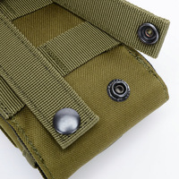 Sac de téléphone portable, pochette de rangement tactique, sac de sport MOLLE à suspendre à la ceinture pour l'extérieur